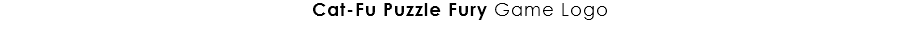 Cat-Fu Puzzle Fury Game Logo
